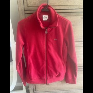 Lacoste fleece jacket